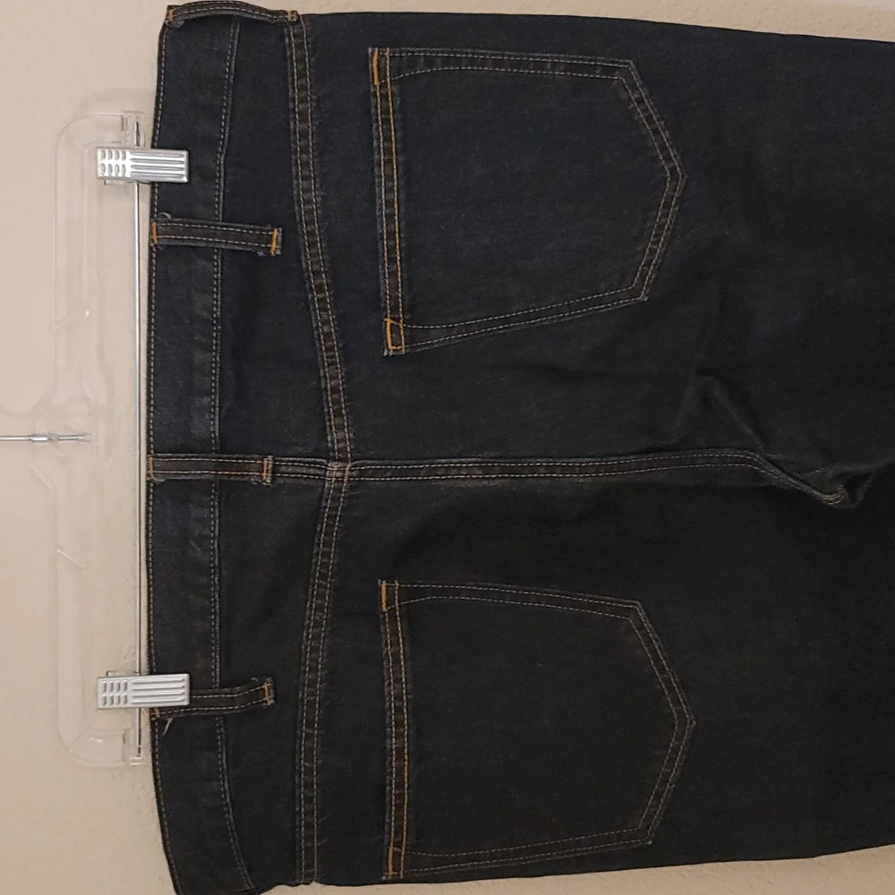 Old Navy dark blue denim bootcut jeans 40x32 brand new - Picture 7 of 7